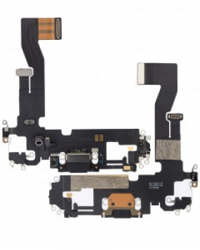 Charging Port Flex Cable Compatible with iphone 12  Pro (prime) Graphite