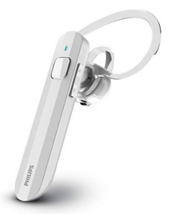 Philips SHB1623  White Mono Bluetooth Headset