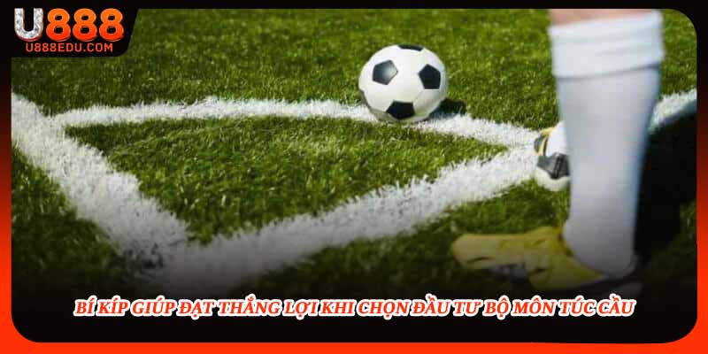 Bí kíp giúp đạt thắng lợi khi chọn đầu tư bộ môn túc cầu